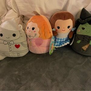 Rare Wizard of Oz Squishmallow Set with Toto (not a Squish)